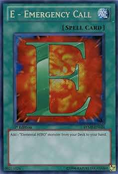 遊戯王 - E-エマージェンシーコール プリズマティックシークレットレア 第11期/PAC1-JP037 E－エマージェンシーコール【シークレット